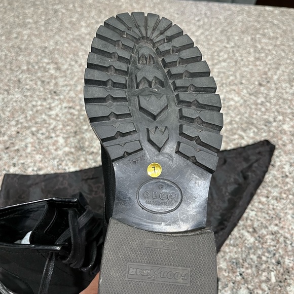 GUCCI WOMEN ANKLE BOOTS SZ 7B - Picture 4 of 12